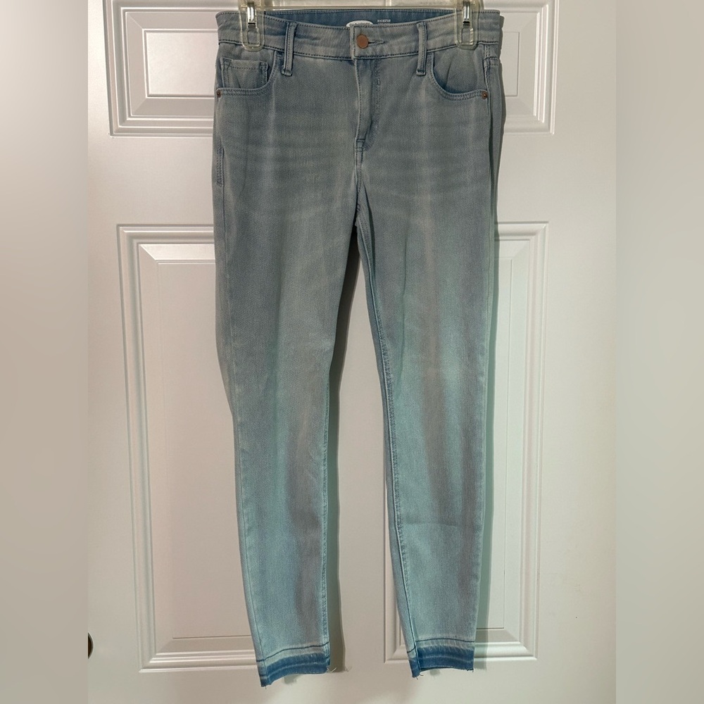 Old Navy Rockstar Women's Size 6 Light Blue Super Skinny Jeans